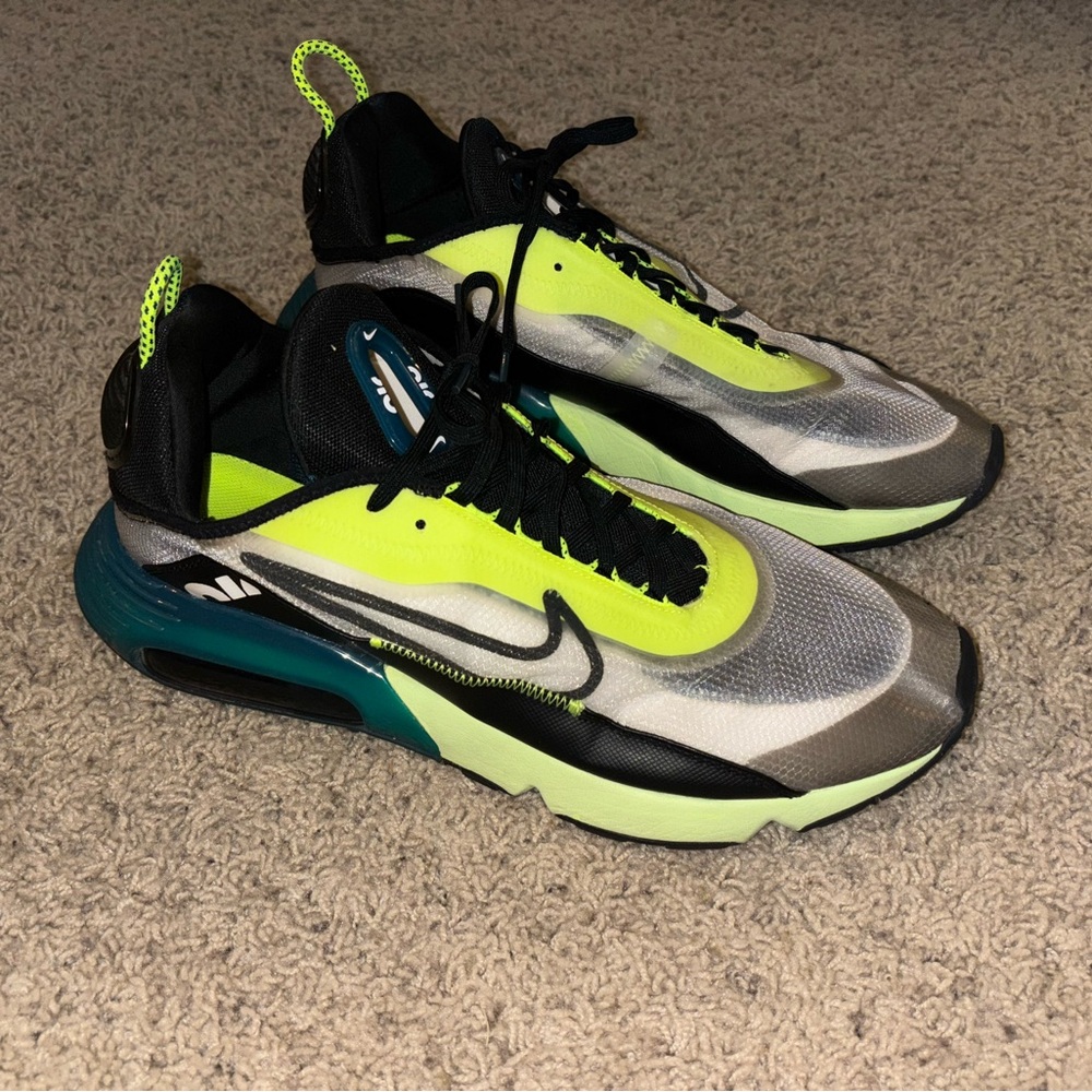 Nike Air Max 2090  Black Volt Blue Force BV9977 -101 Sz 13